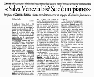 salva venezia bis_gazzettino